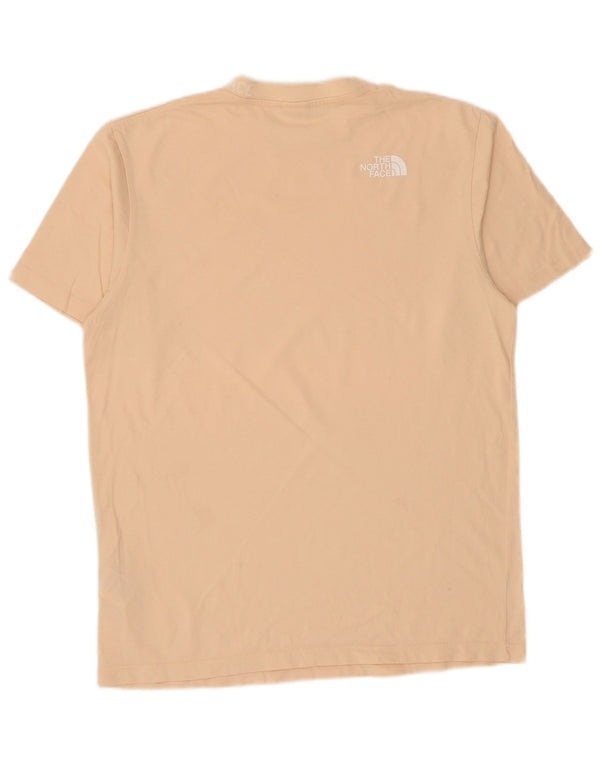 The North Face Womens Oversized T-Shirt Top UK 10 Small Pink Cotton