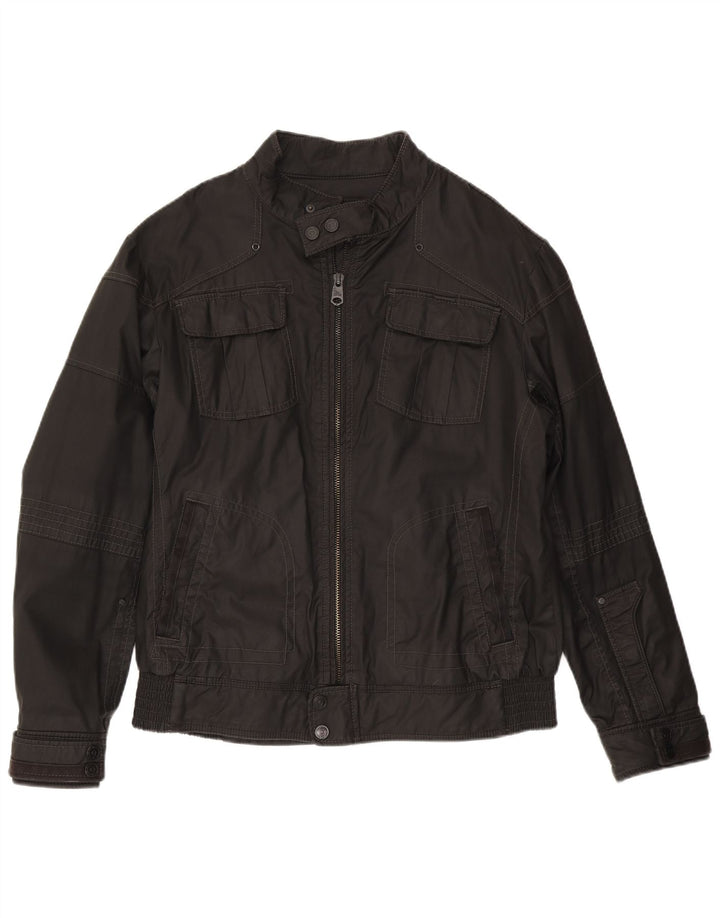 Esprit Mens Utility Jacket UK 40 Large Black