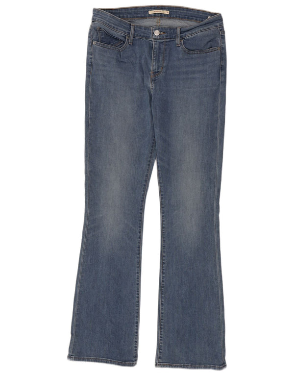 Levi's Womens 715 Bootcut Jeans W31 L32 Blue Cotton