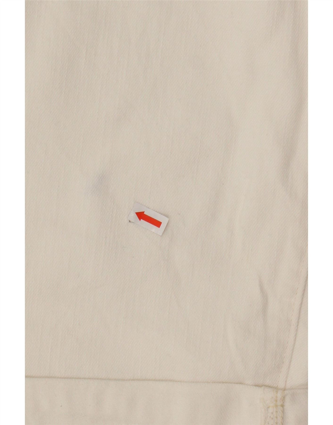 Levi's Womens Denim Shorts US 10 Large W30  Off White