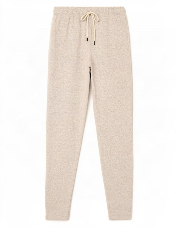 Champion Womens Tracksuit Trousers UK 8 Small Grey Flecked Cotton