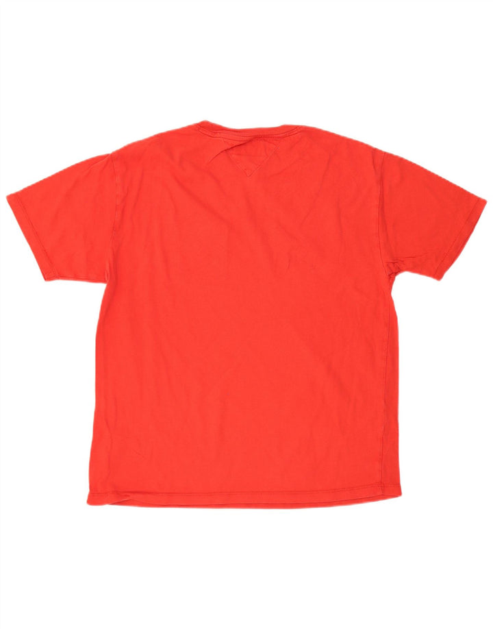 TOMMY HILFIGER Mens T-Shirt Top Small Red Cotton