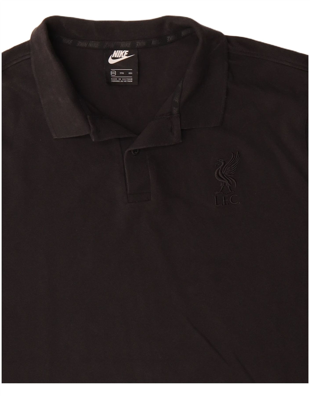 Nike Mens Polo Shirt 2XL Black Cotton