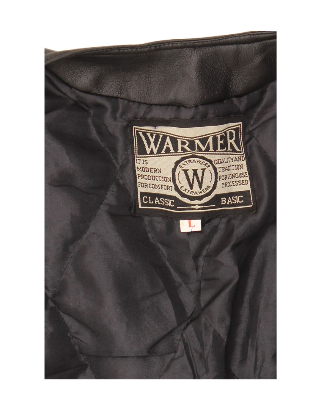 Vintage Womens Leather Gilet UK 16 Large Black