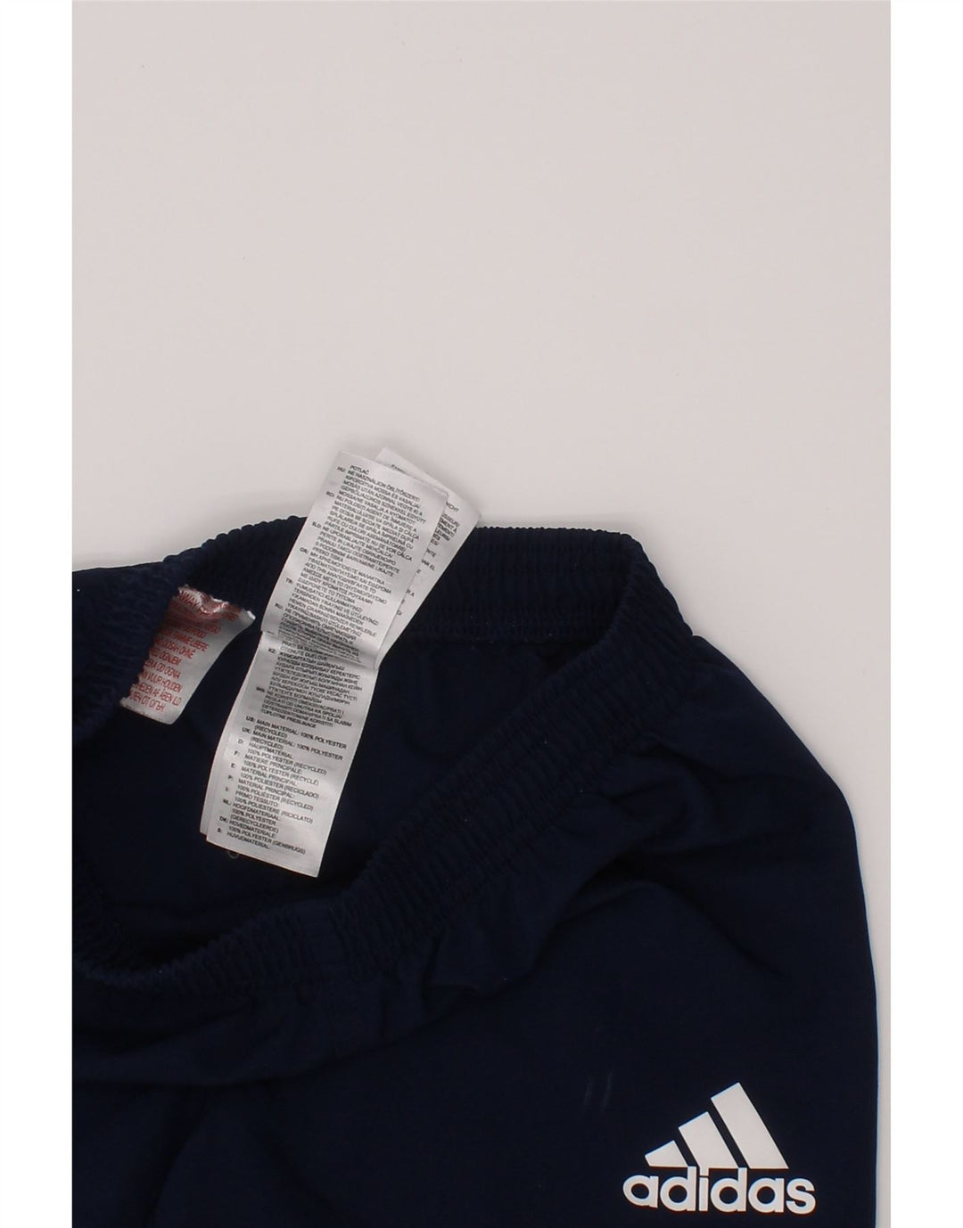 ADIDAS Boys Leinster Rugby Sport Shorts 5-6 Years Navy Blue Polyester