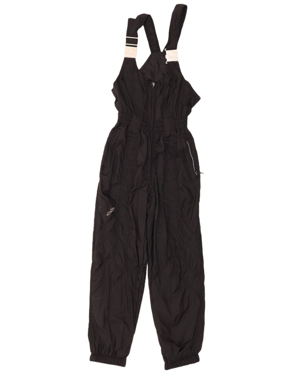 Ellesse Womens Dungarees Dungarees Ski Trousers IT 44 Medium Black