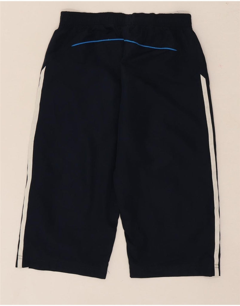 ADIDAS Boys Bermuda Sport Shorts UK 11-12 Years  Navy Blue Polyester Vintage Adidas and Second-Hand Adidas from Messina Hembry 