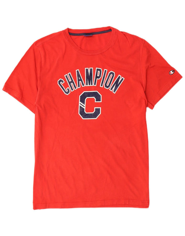 CHAMPION Mens Graphic T-Shirt Top XL Red