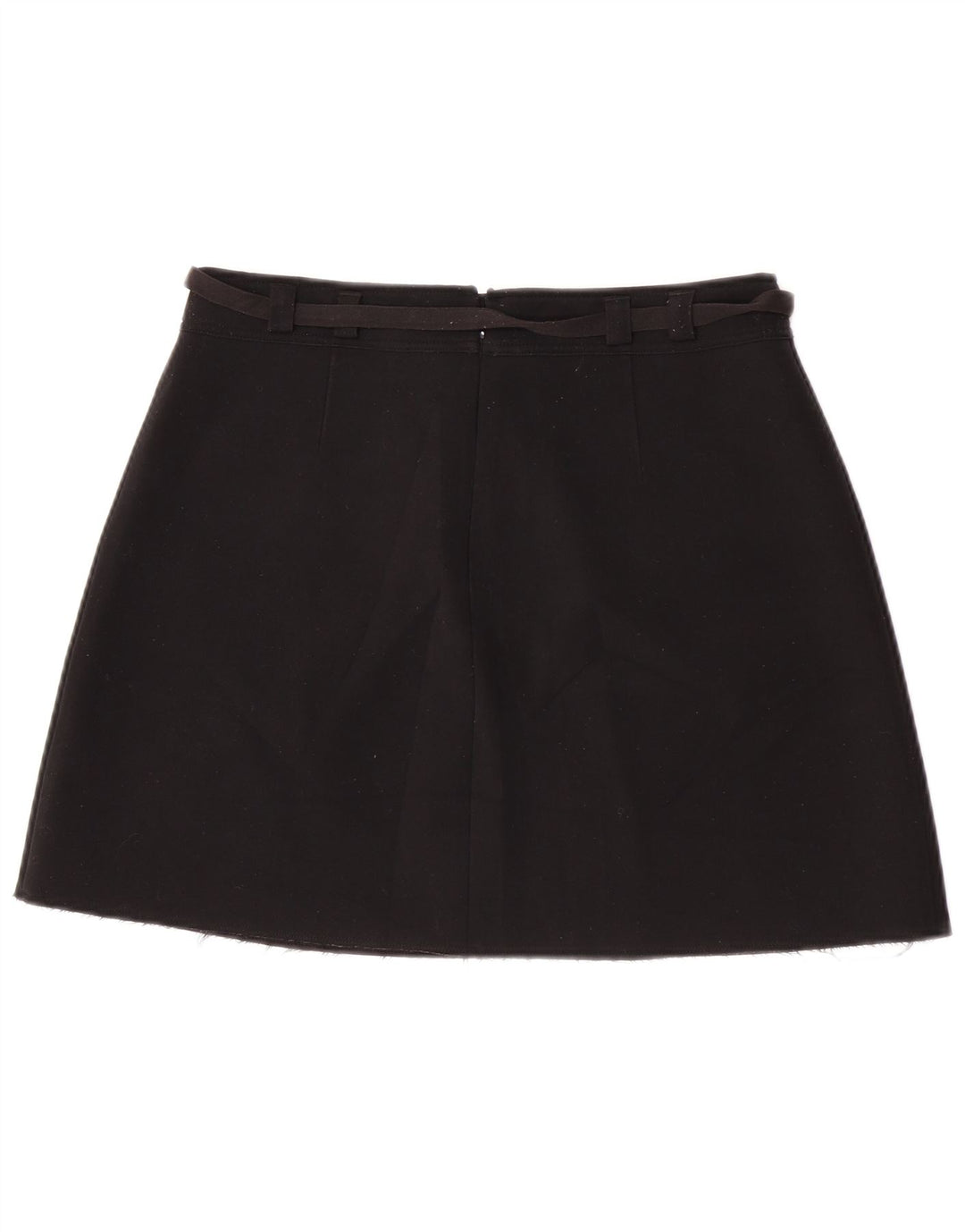 Marks & Spencer Womens Mini Skirt UK 14 Large W30  Black Polyester
