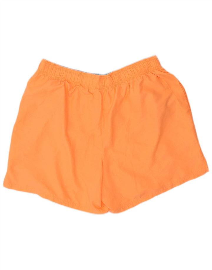 Nike Mens Sport Shorts Large Orange Polyester