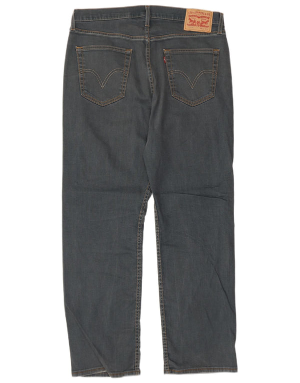 LEVI'S Mens 751 Straight Jeans W38 L30 Blue Cotton