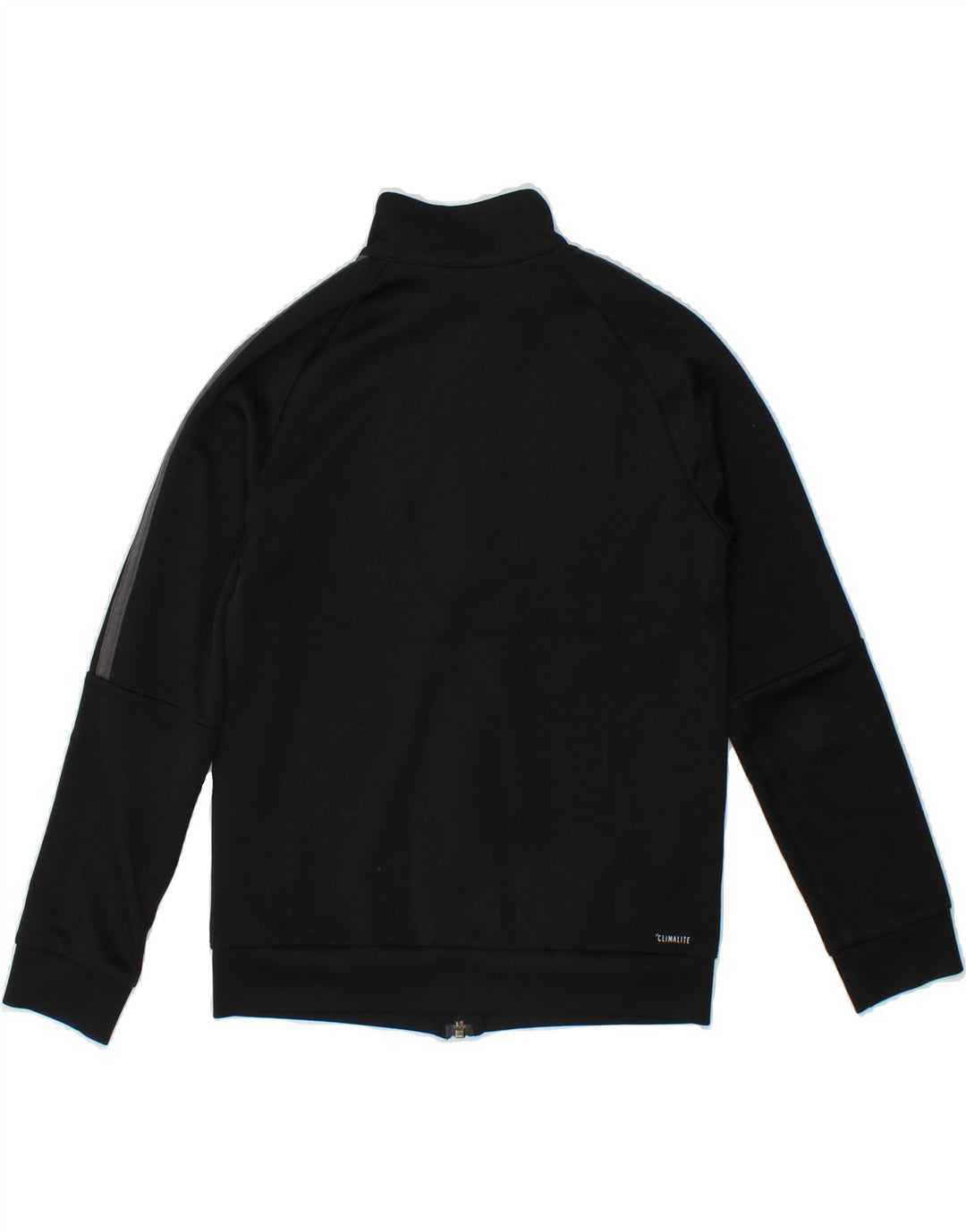 ADIDAS Boys Tracksuit Top Jacket 9-10 Years  Black Polyester Vintage Adidas and Second-Hand Adidas from Messina Hembry 