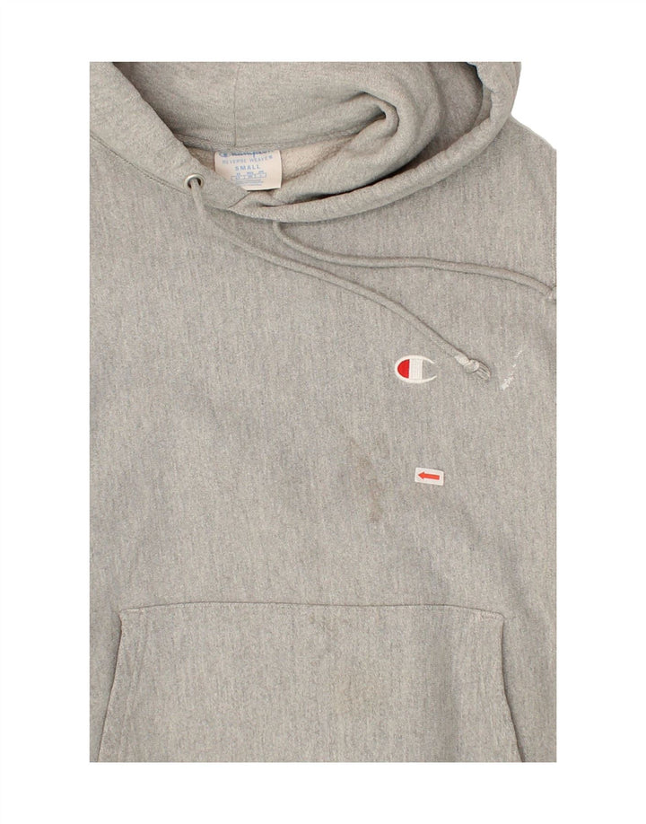 CHAMPION Mens Hoodie Jumper Small Grey Cotton Vintage Champion and Second-Hand Champion from Messina Hembry 