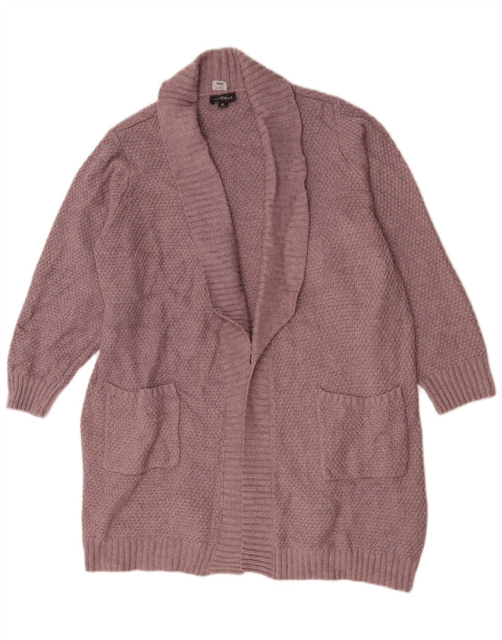Autograph  Womens Open Cardigan Sweater UK 18 XL Pink Polyester