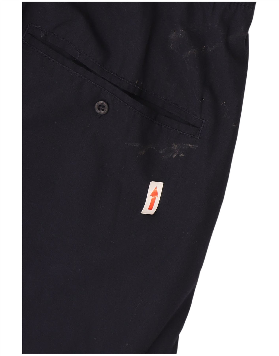 Adidas Mens Cargo Shorts Medium W36 Navy Blue Cotton