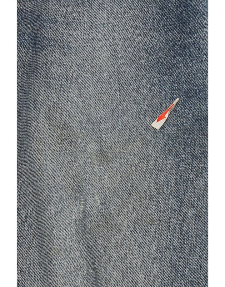 Levi's Womens 501 Straight Jeans W30 L30 Blue Cotton