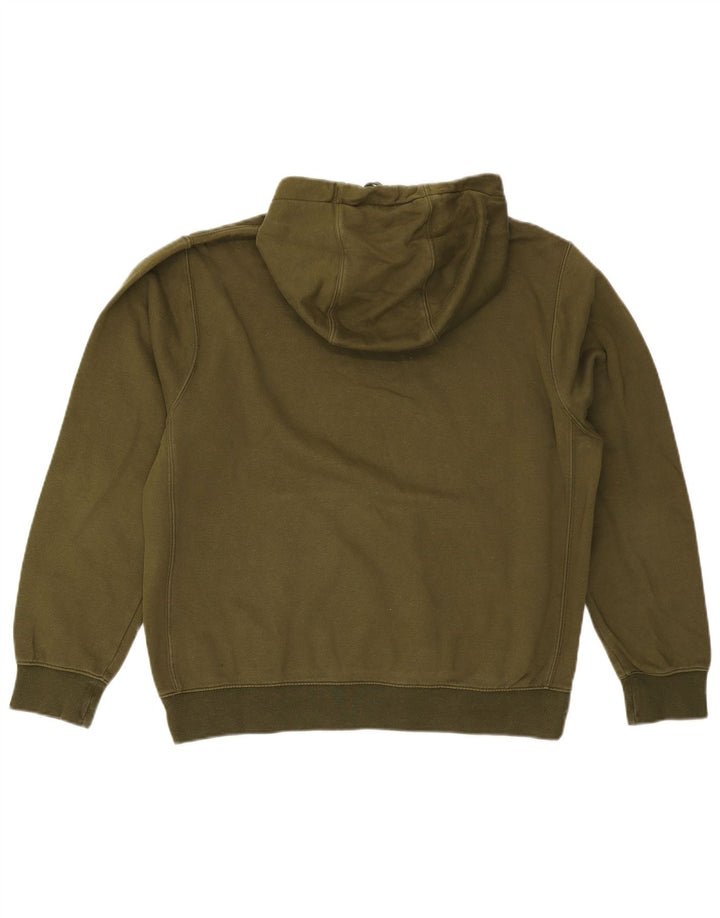 Nike Mens Hoodie Jumper Medium Khaki