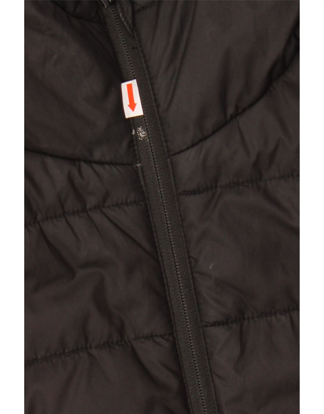 Puma Mens Hooded Padded Jacket UK 40 Large Black Polyester