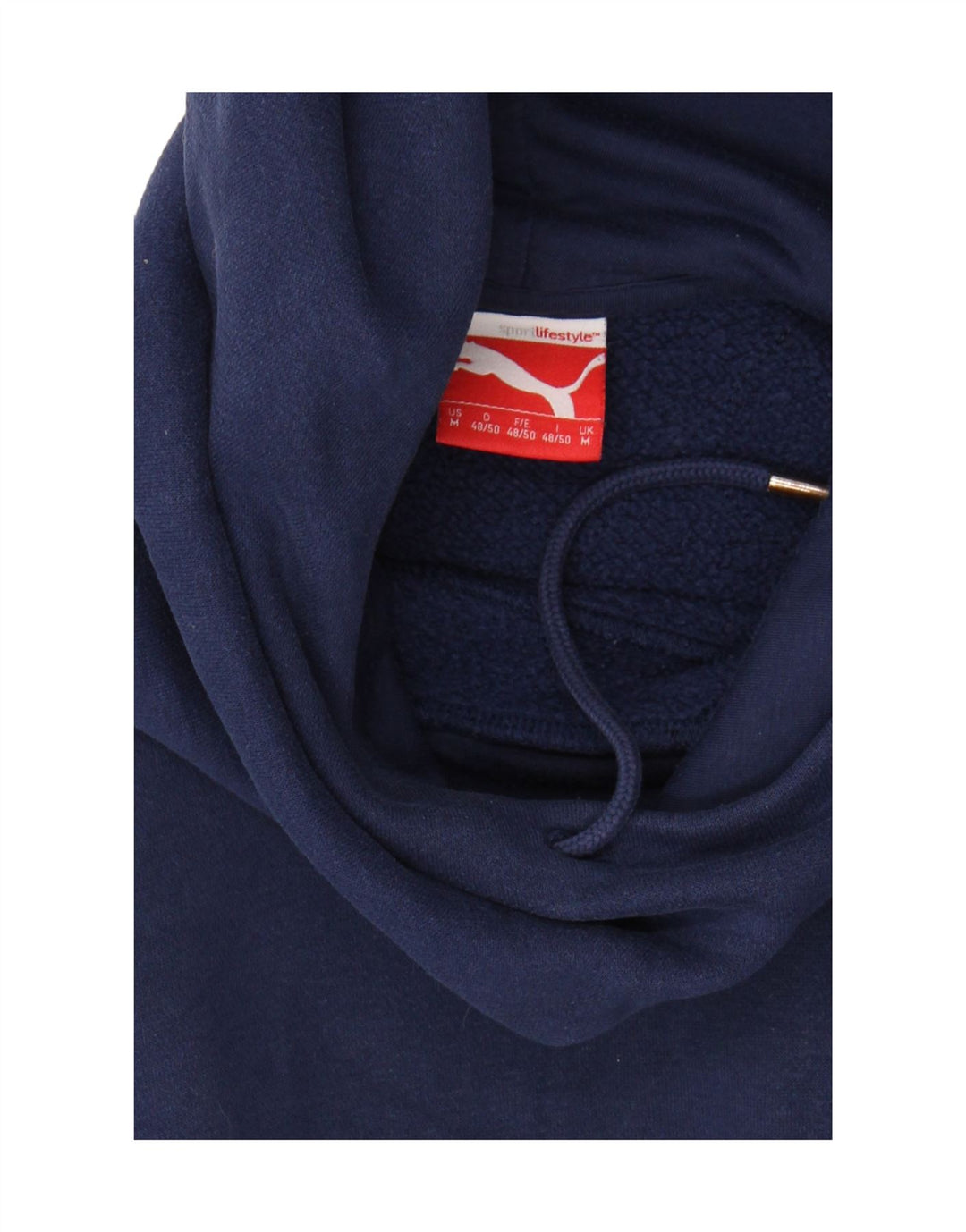 Puma Mens Hoodie Jumper Medium Blue