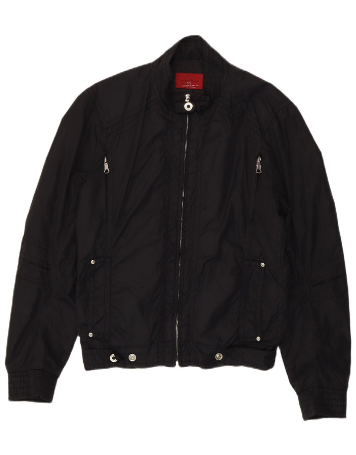 ZARA Mens Utility Jacket UK 38 Medium Black