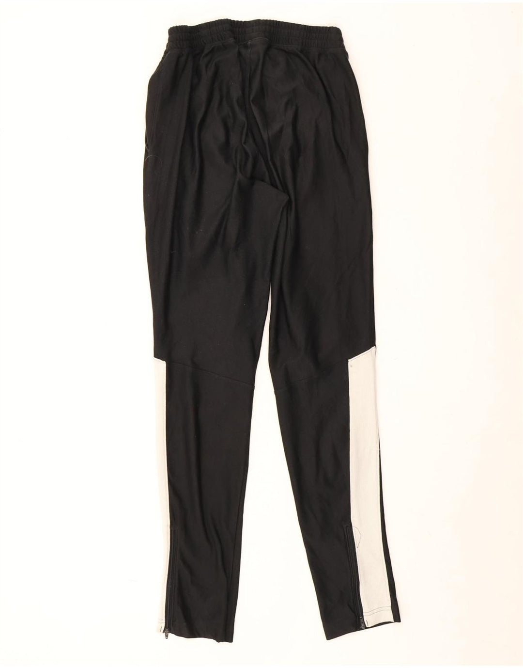 Under Armour Mens Fitted Tracksuit Trousers Medium  Black Colourblock