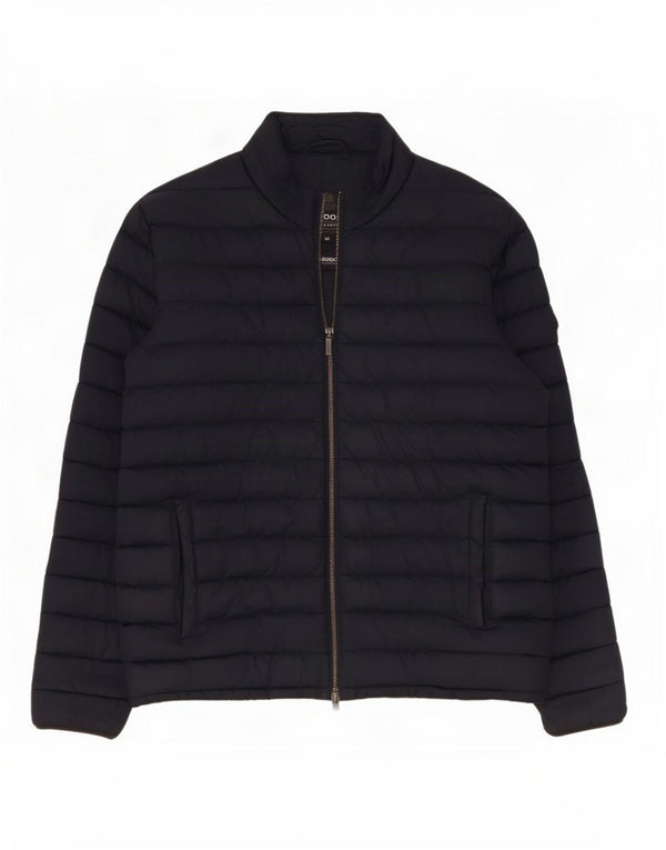 Barbour Mens Padded Jacket UK 38 Medium Navy Blue
