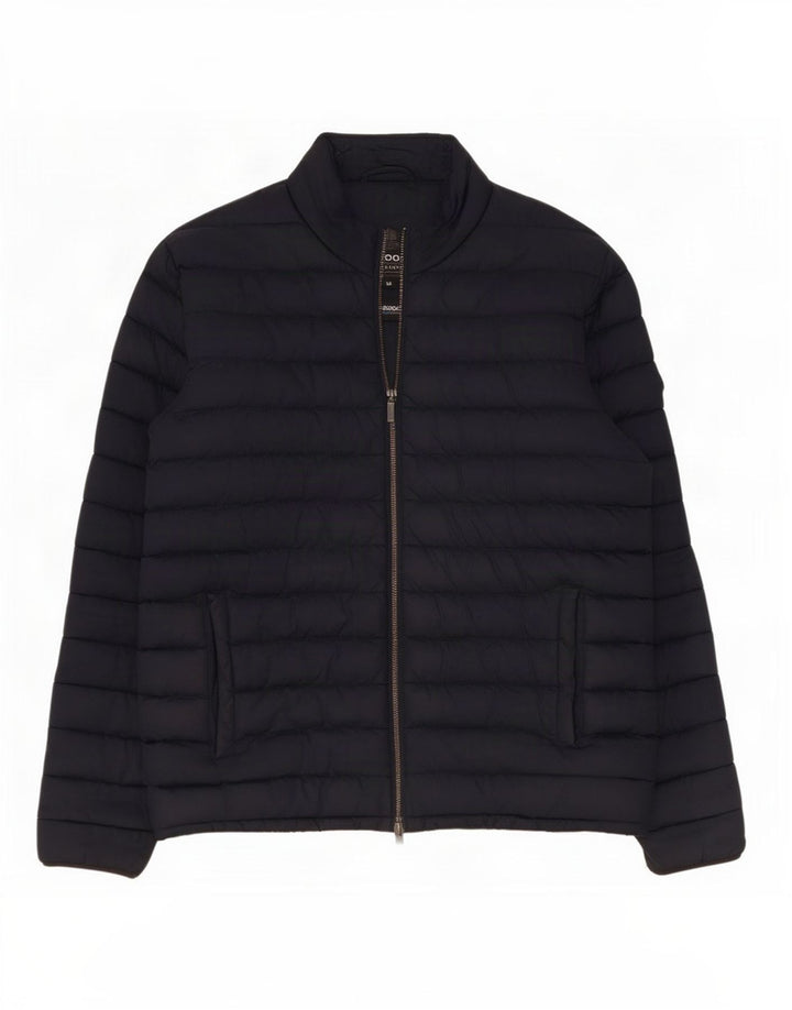 Barbour Mens Padded Jacket UK 38 Medium Navy Blue