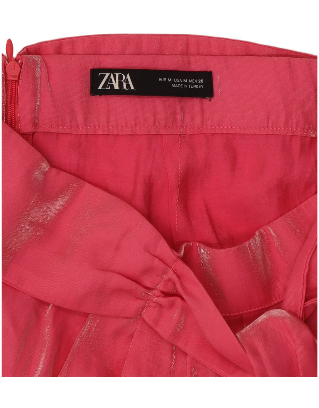 Zara Womens Mini Skirt Medium W28  Pink