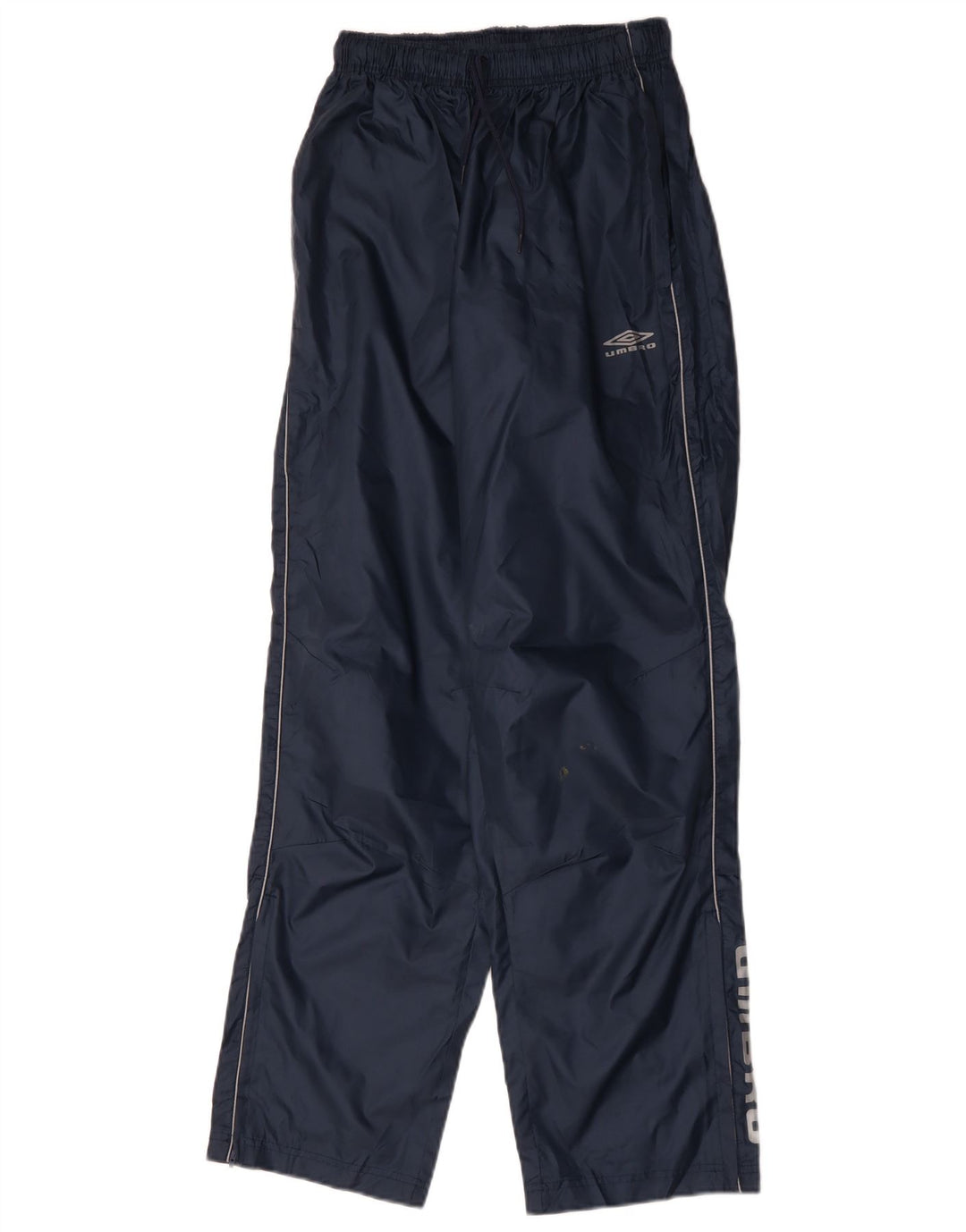 UMBRO Mens Graphic Tracksuit Trousers Medium  Navy Blue Nylon