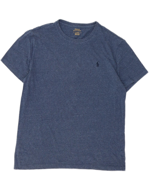 POLO RALPH LAUREN Mens T-Shirt Top Medium Navy Blue Cotton