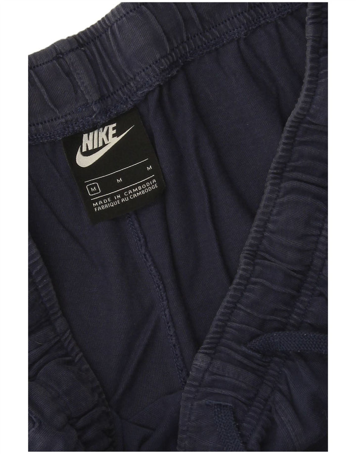 Nike Mens Sport Shorts Medium Navy Blue Cotton