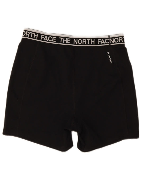 The North Face Girls Graphic Sport Shorts 14-15 Years XL Black Polyester