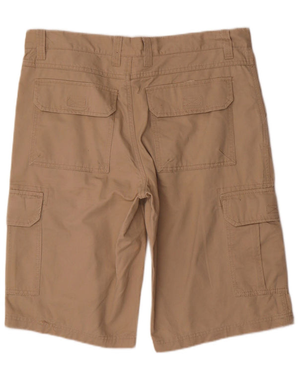 CAMARGUE Mens Cargo Shorts IT 52 XL W36 Beige Cotton