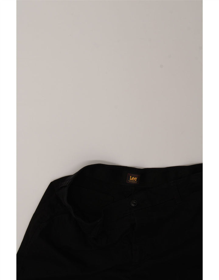 LEE Womens Straight Chino Trousers W34 L31 Black Vintage Lee and Second-Hand Lee from Messina Hembry 