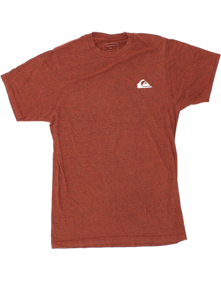 QUIKSILVER Mens T-Shirt Top Small Red Cotton Vintage Quiksilver and Second-Hand Quiksilver from Messina Hembry 