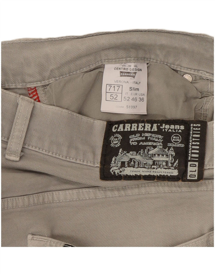 Carrera Mens 717 Slim Jeans W36 L33 Grey Cotton