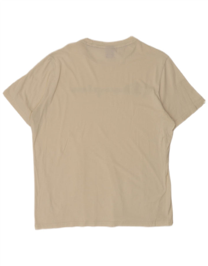 Champion Mens Graphic T-Shirt Top XL White