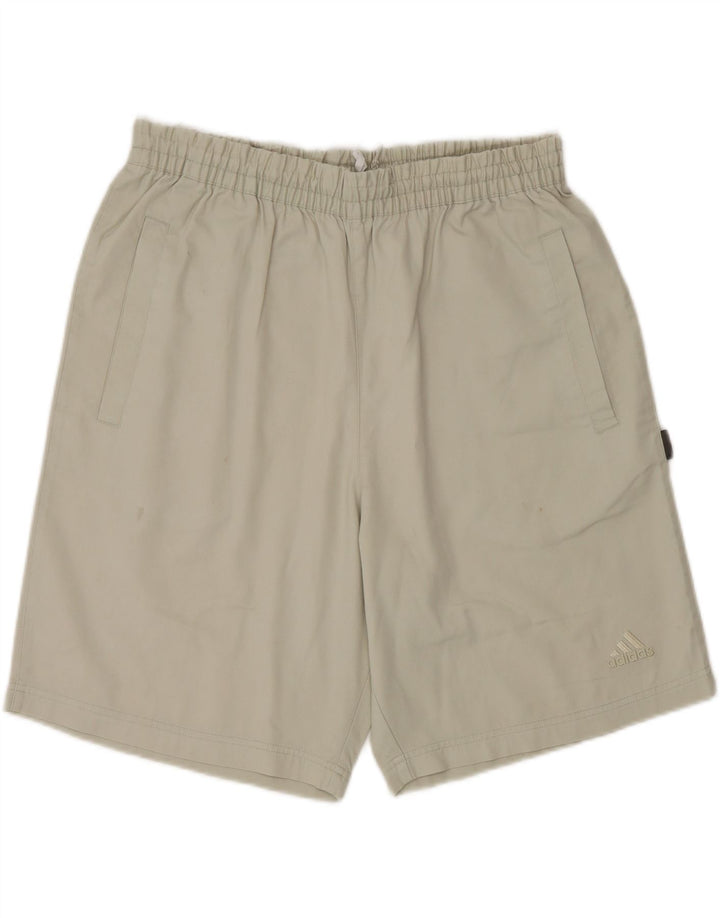 Adidas Mens Chino Shorts Large W34  Beige Polyester