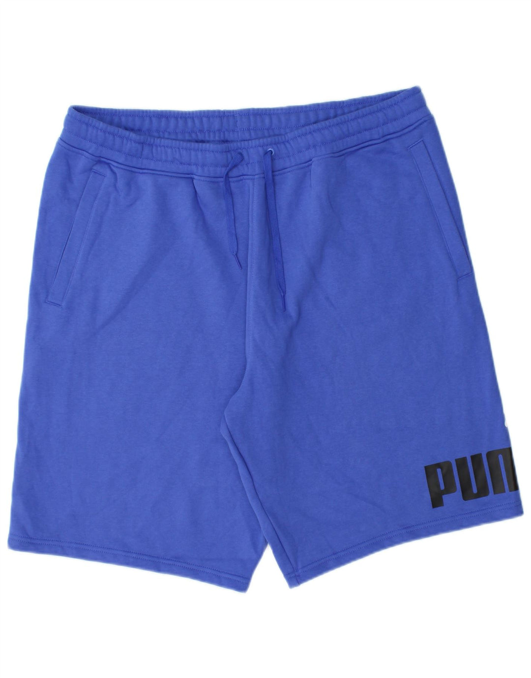 PUMA Mens Graphic Sport Shorts XL  Blue Cotton