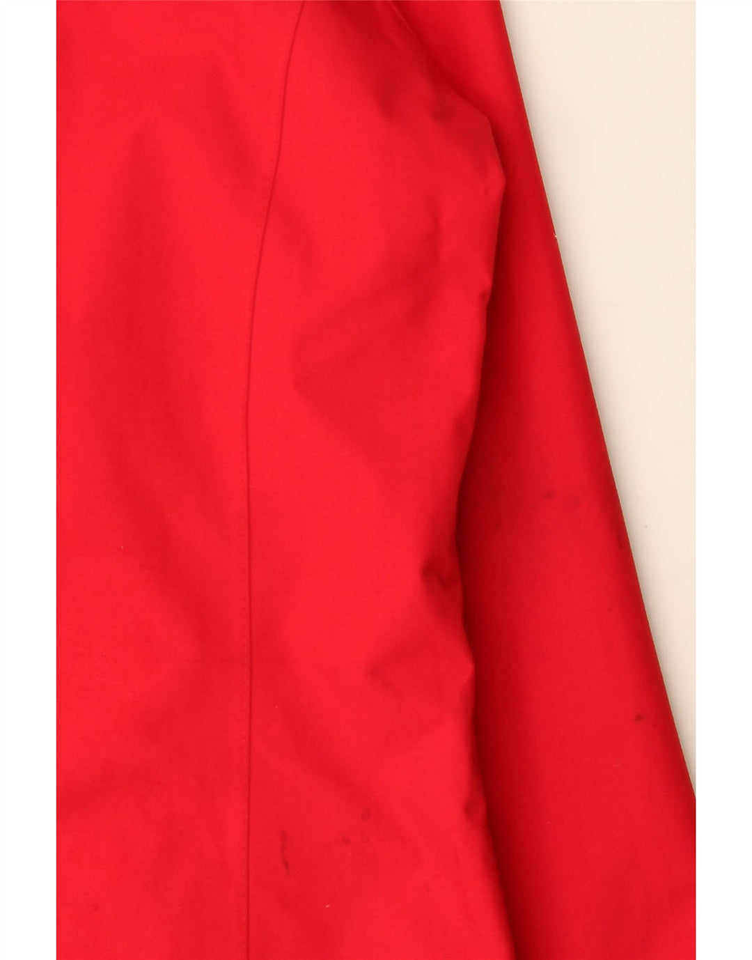 Jack Wolfskin Womens Hooded Windbreaker Jacket UK 16 Large Red Polyamide