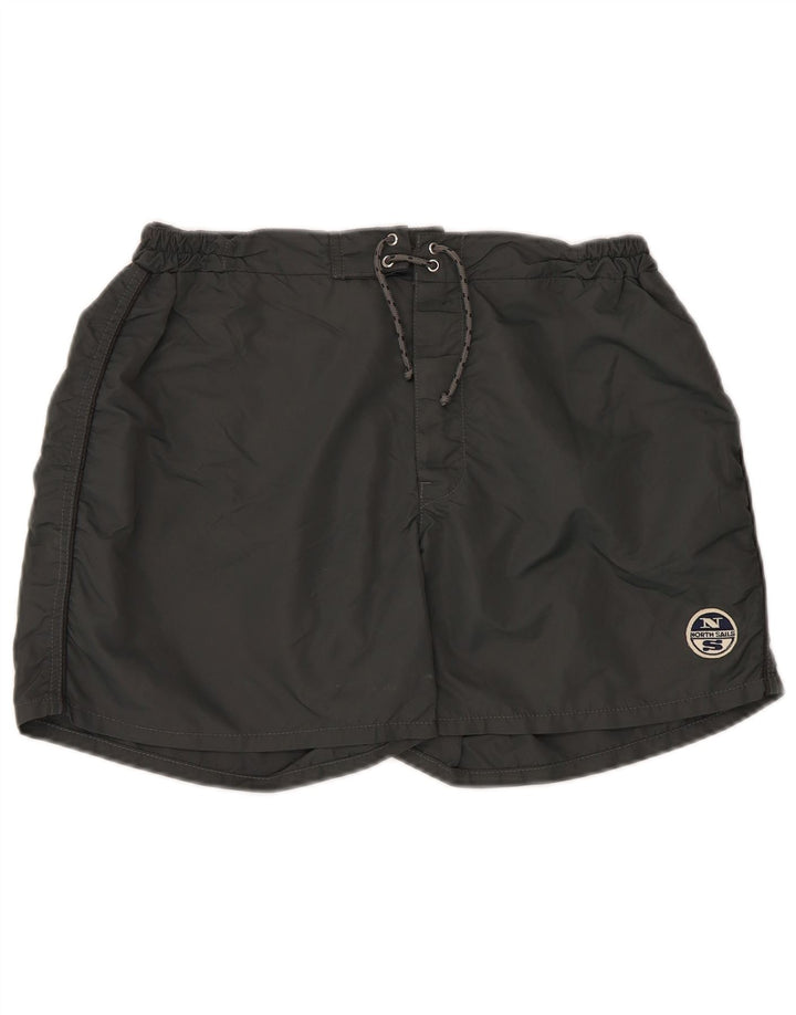 North Sails Mens Swimming Shorts Large  Grey Polyamide