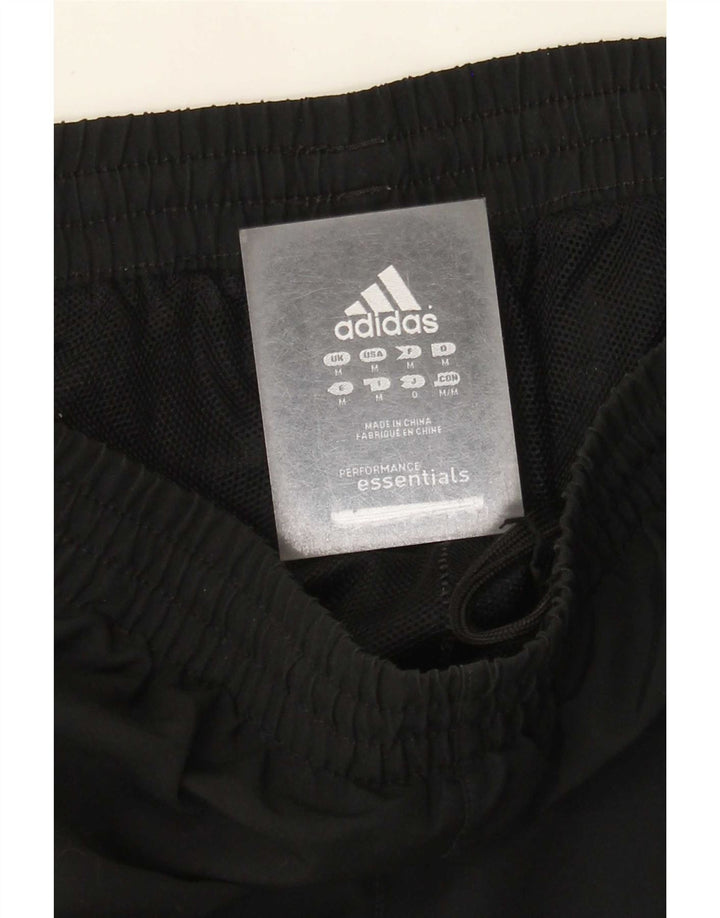 Adidas Mens Tracksuit Trousers Joggers Medium  Black Polyester