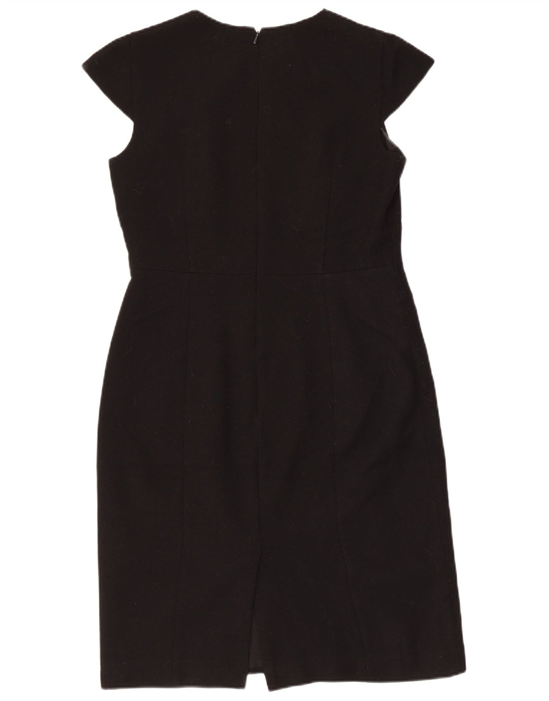 Hobbs Womens Sheath Dress UK 12 Medium Black Polyester