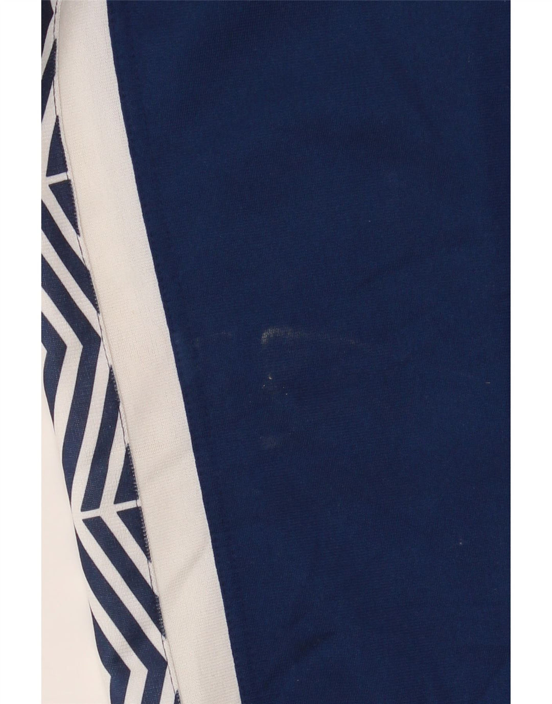 UMBRO Mens Graphic Tracksuit Trousers XL Navy Blue Colourblock Polyester