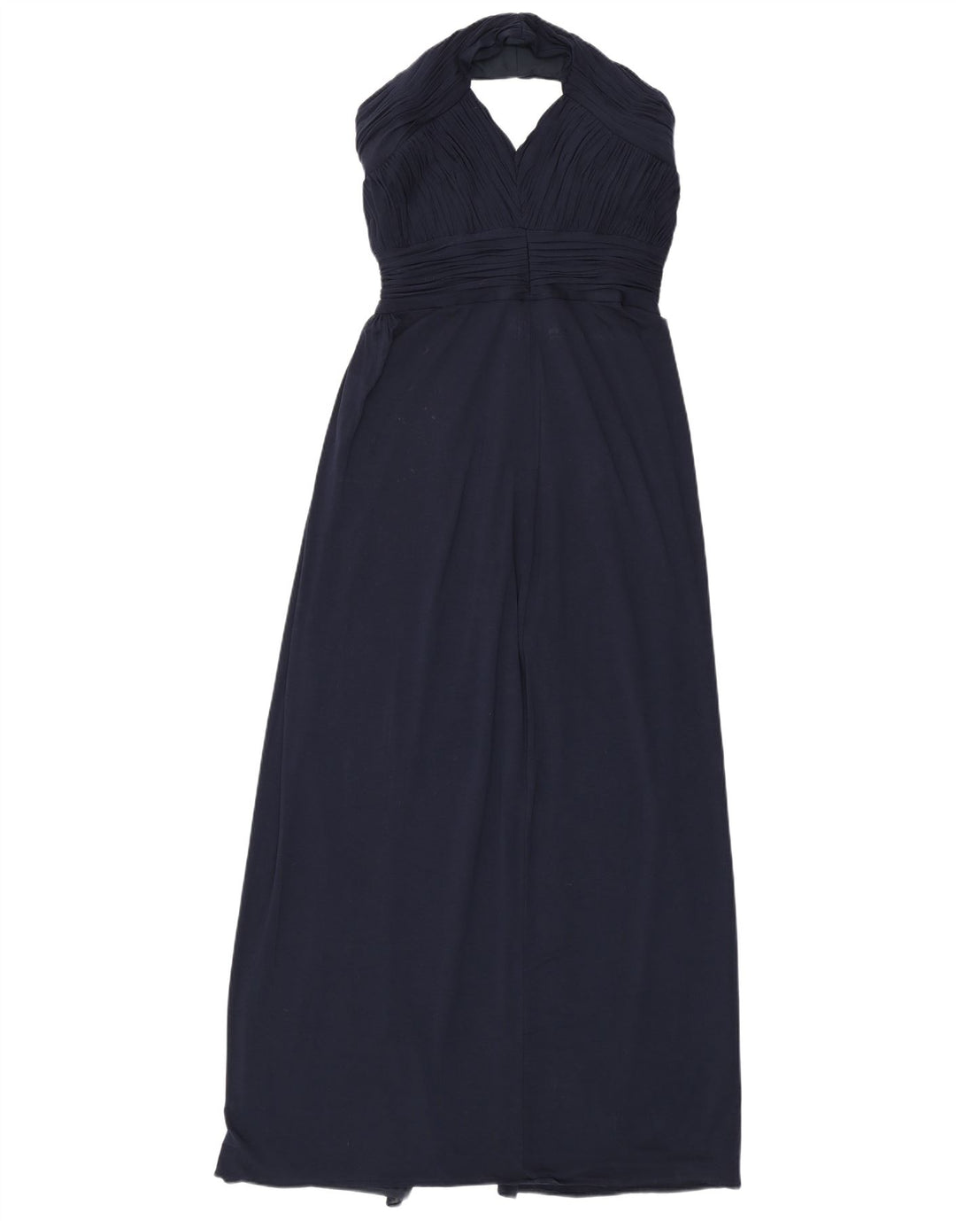 Coast Womens Maxi Halter Dress UK 12 Medium Navy Blue