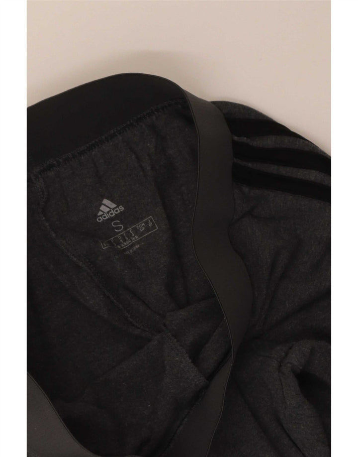 Adidas Womens Leggings UK 8/10 Small Grey