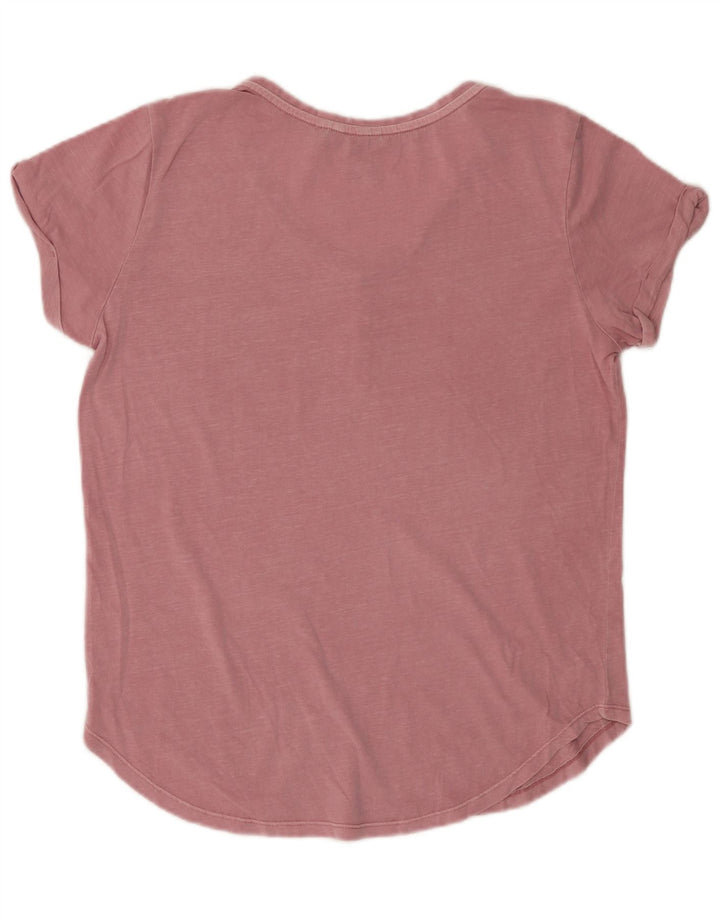 G-STAR Womens T-Shirt Top UK 14 Medium Pink