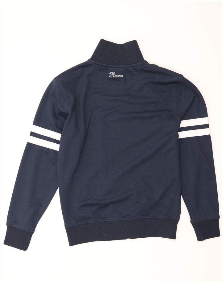 Ellesse Mens Tracksuit Top Jacket Small Navy Blue Cotton