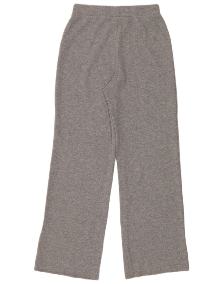 Zara Womens Tracksuit Trousers UK 8 Small Grey Polyester