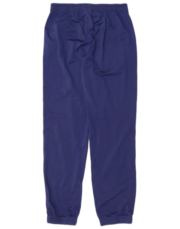 Adidas Boys Tracksuit Trousers Joggers 13-14 Years Navy Blue Polyester